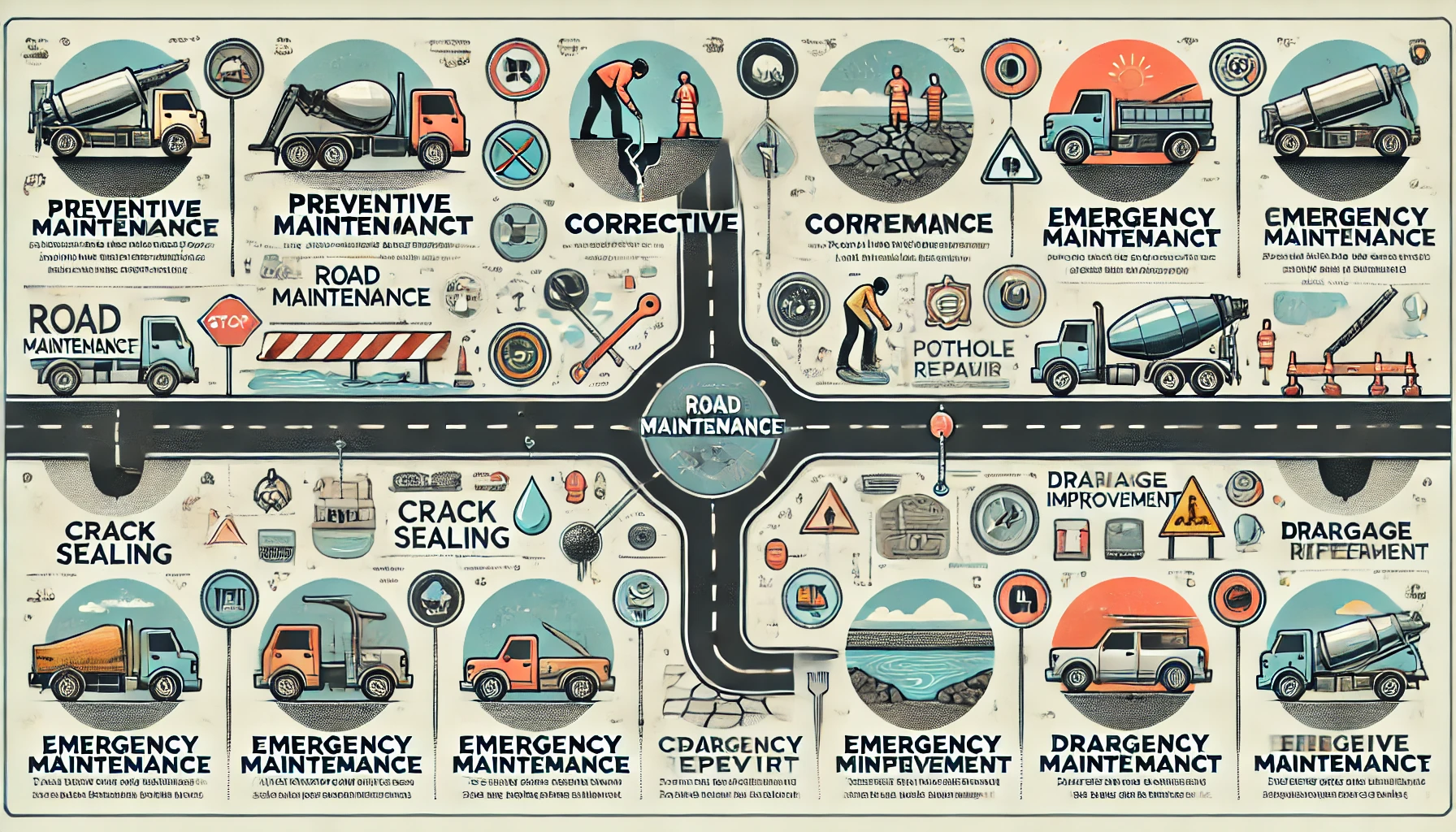 Types of Road Maintenance Techniques and Strategies